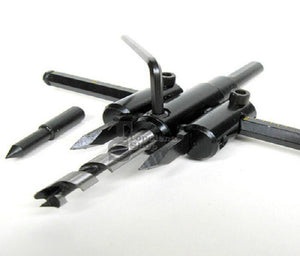 PUNTA TRAPANO PER FORO REGOLABILE CIRCOLARE BARENO PER LEGNO COMPENSATO LAMINATI