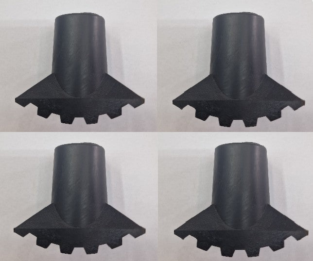 PUNTALE MM 38 NERO CALZANTE PZ.4