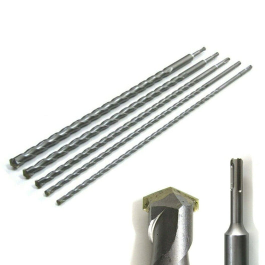 PUNTE PER TRAPANO DEMOLITORE MARTELLO 5 PZ 600 MM ATTACCO SDS PLUS 60 CM X MURO