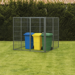 Box per cani da esterno zincatura elettrolitica 200x200x altezza 180 centimetri