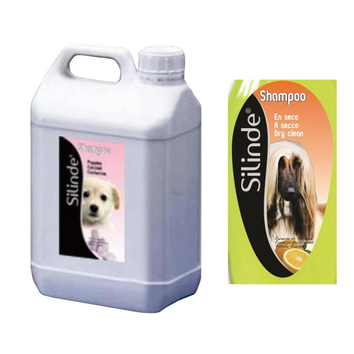 Silinde shampoo per cani pulizia a secco tanica da 5 litri