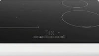 Piano Cottura a Induzione Bosch Serie 4 PVS611BB6E 4 Fuochi 60 Cm in Vetroceramica Nero (LxP): 59x52 TouchSelect PowerBoost CombiZone