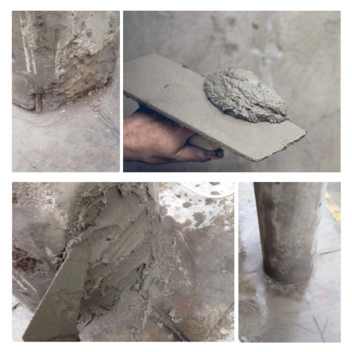 Geomalta minerale tixotropica 2 sacchi da 25 kg cazzuola punta tonda 16 cm