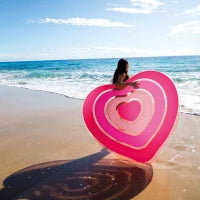 58727EU - Materassino Cuore Cm 155X135X25