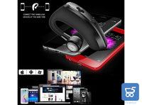 Pack 5 Auricolare Bluetooth Wireless Mono con Microfono HD CVC8.0 Riduzione del Rumore Ruotabile 270° Destro Sinistro