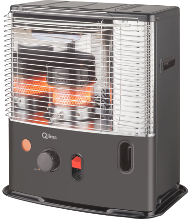 Stufa a combustibile R 4224 S TC-2 nero, ambienti fino a 85 m3, potenza kW 2,4, no elettricità , pompa a mano inclusa