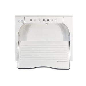 Mobile lavatoio 50x60 cm bianco con vasca in termoplastico, fondo salvagoccia e asse in termoplastico | Lavella