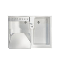 Mobile lavatoio 60x80 cm bianco con vasca in termoplastico e asse in termoplastico | Edilla