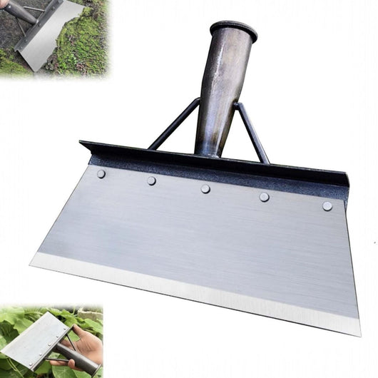 Pala Paletta Per Pulizia Del Giardino in Acciaio Per Erbacce e Muschio 30x10cm