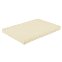 [neu.haus] Fodera per Cuscini e Spugne 120 x 80 x 10 cm Rivestimento Uso Interno Esterno Beige