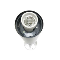 Palo 60cm Lampione Grigio spazzolato Giardino Esterno e27 led Lampioncino PG-3-60CM-ARGENTO