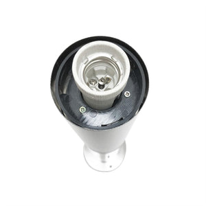 Palo 60cm Lampione Nero Giardino Esterno e27 led Lampioncino