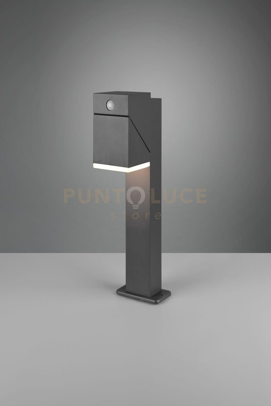 Palo AVON LED oriantbile con sensore di movimento ip54 h.50cm 570669142