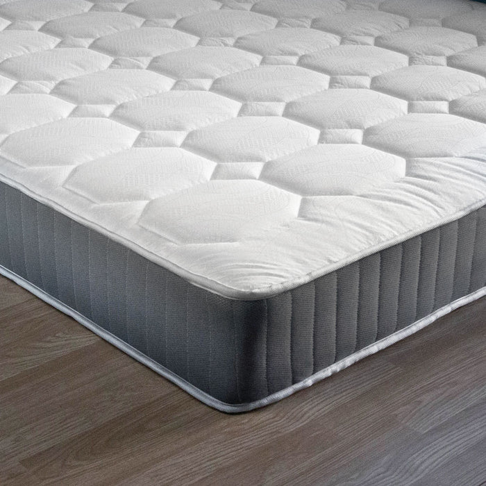 Materasso a molle rigido Panama piazza e mezza 120x190 altezza 19 cm traspirante - Comprarredo