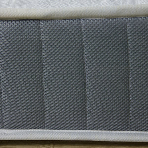 Kit materasso a molle rigido e rete ortopedica matrimoniale 160x190 Panama H19, cuscini inclusi - Comprarredo