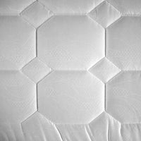 Kit materasso a molle rigido e rete ortopedica matrimoniale 160x190 Panama H19, cuscini inclusi - Comprarredo