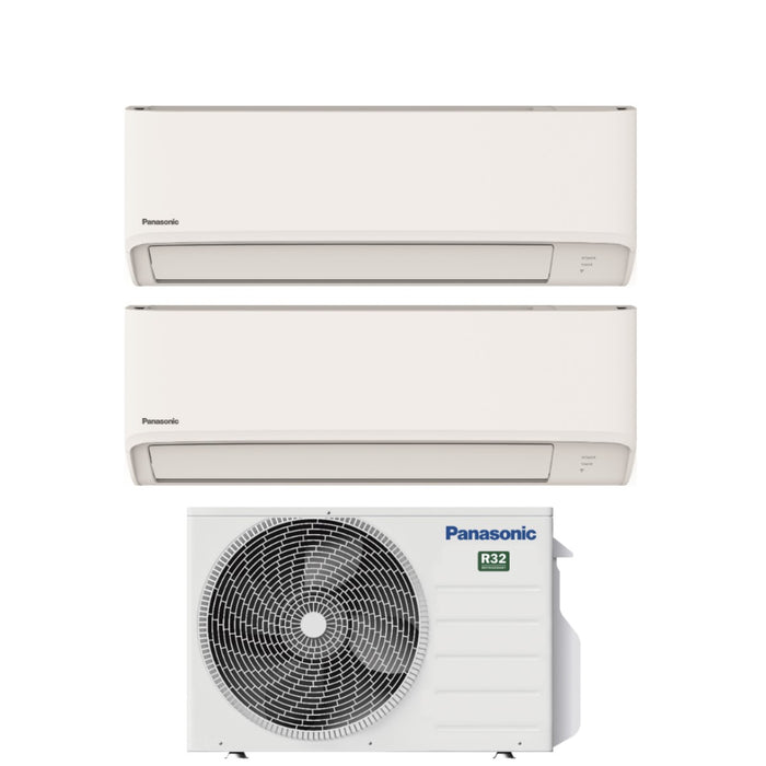 Condizionatore Panasonic Dual Split Inverter serie TZ 9+12 con CU-2Z50TBE R-32 Wi-Fi Integrato 9000+12000
