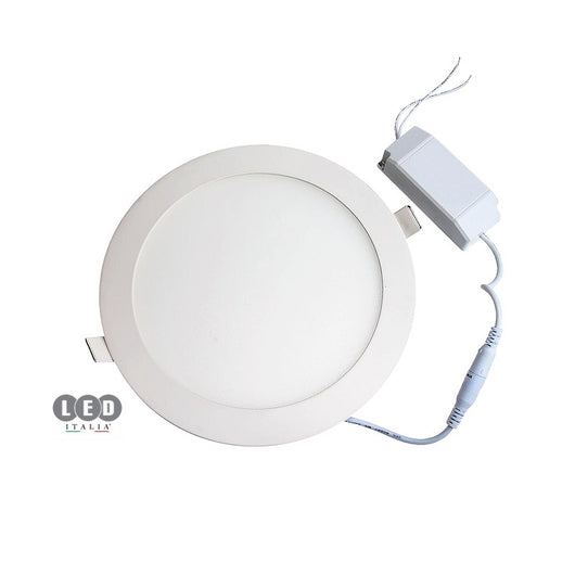 Faretto Pannello LED 36w Rotondo Incasso Foro 205mm LIPAND66T