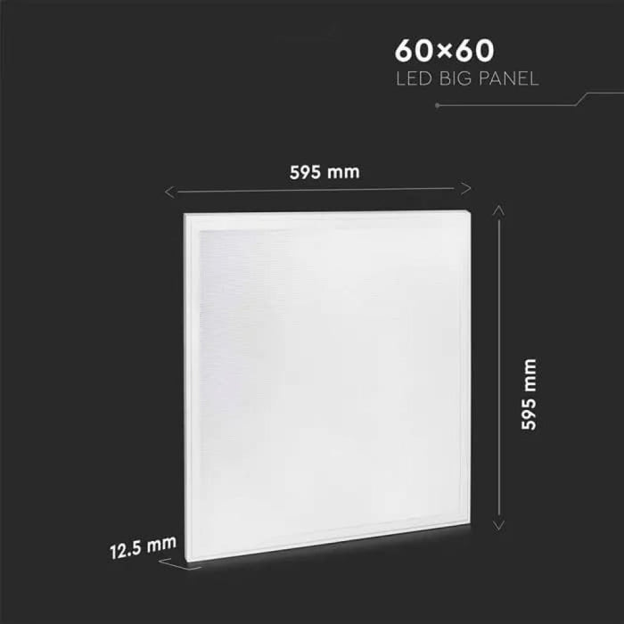 Pannello LED 40W Incasso 123LM/W 600X600mm 4000K Driver Incluso