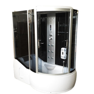 Vasca-doccia idromassaggio cromoterapia 170 x 90 cm - Paradise