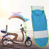 Parapioggia moto scooter bici copertura per pioggia parasole impermeabile