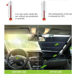 Parasole Retrattile per Parabrezza Auto Tendine Auto Parasole Retrattile