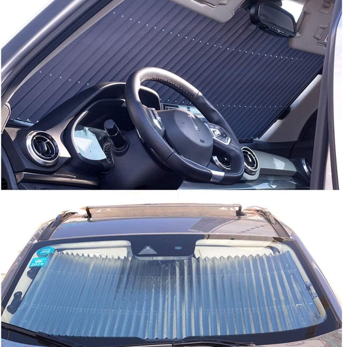 Parasole Retrattile per Parabrezza Auto Tendine Auto Parasole Retrattile