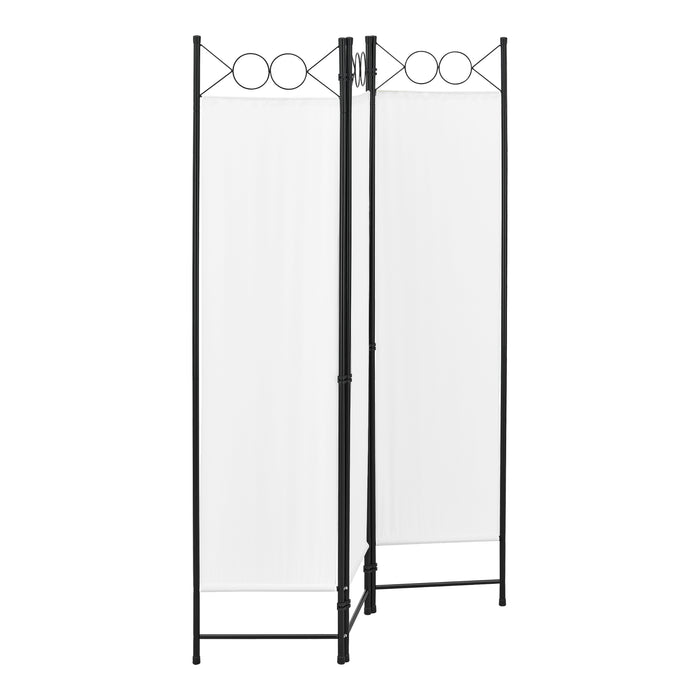 Paravento/Separè Decorativo per Interni/Balcone, 171 x 120 cm (AxL) Divisorio a 3 Pannelli per Camera da Letto/Studio