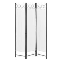 Paravento/Separè Decorativo per Interni/Balcone, 171 x 120 cm (AxL) Divisorio a 3 Pannelli per Camera da Letto/Studio