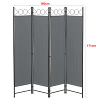 Frangivista 4 ante 171 x 160 cm grigio scuro 03_0008062