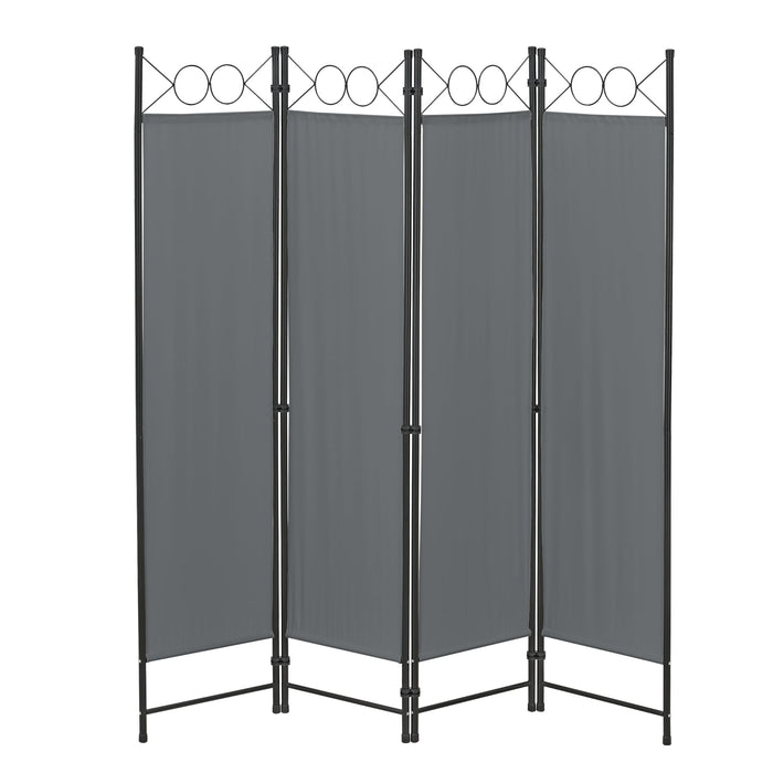 Frangivista 4 ante 171 x 160 cm grigio scuro 03_0008062