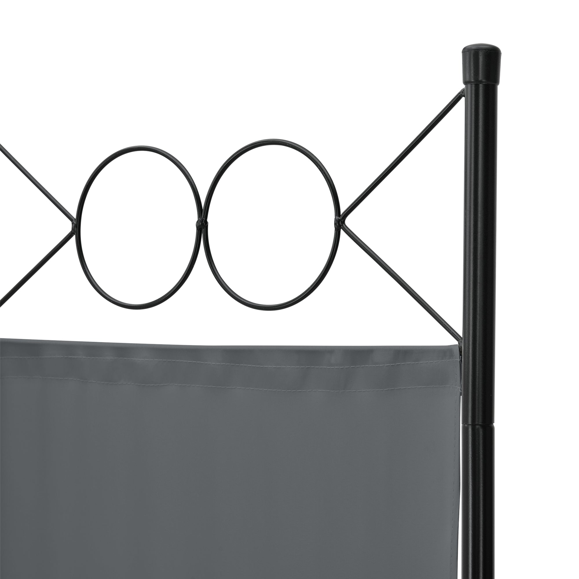 Paravento/Separè Decorativo per Interni/Balcone, 171 x 200 cm (AxL) Divisorio a 5 Pannelli per Camera da Letto/Studio