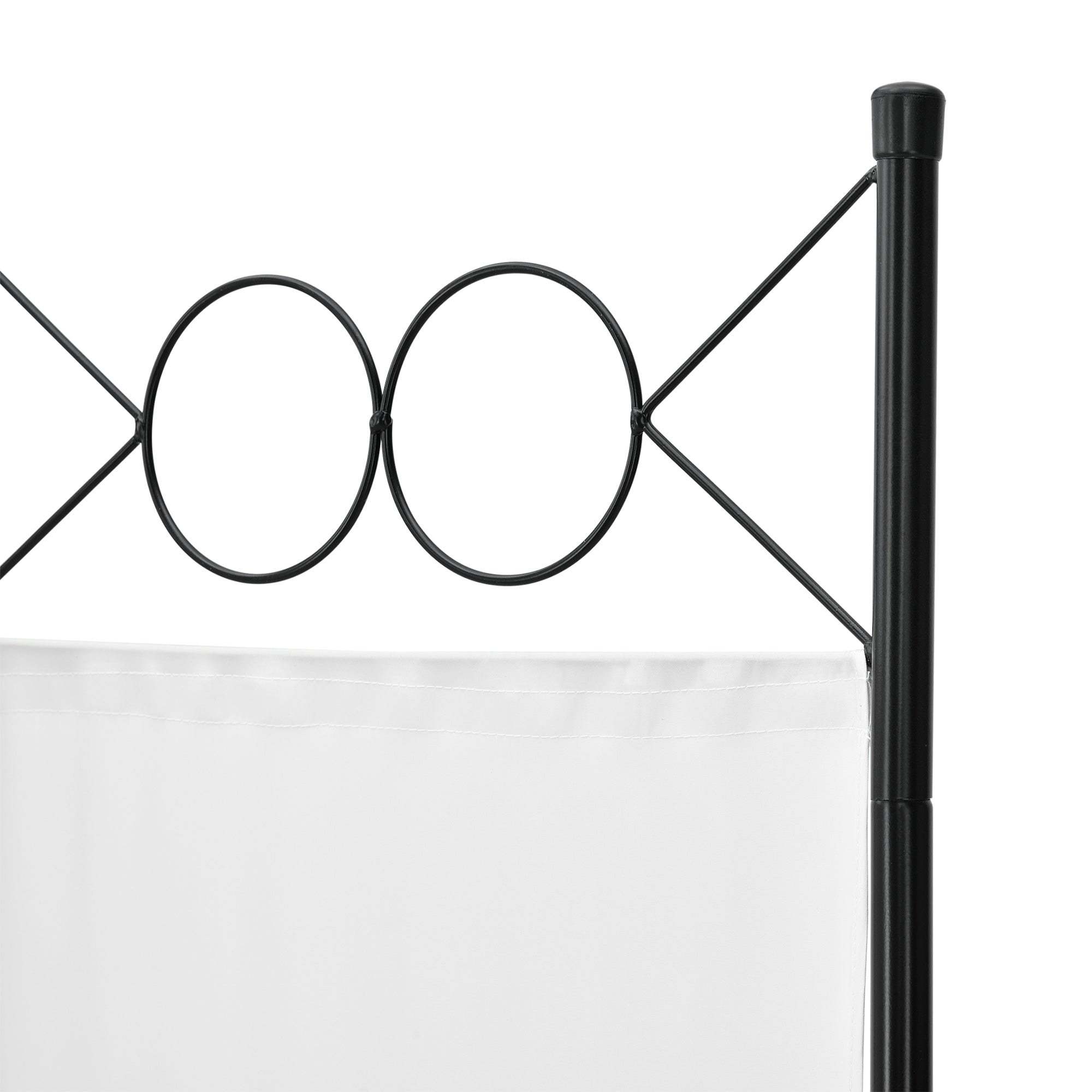 Paravento/Separè Decorativo per Interni/Balcone, 171 x 200 cm (AxL) Divisorio a 5 Pannelli per Camera da Letto/Studio