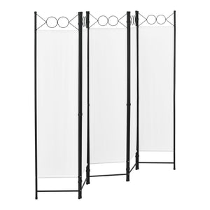 Paravento/Separè Decorativo per Interni/Balcone, 171 x 200 cm (AxL) Divisorio a 5 Pannelli per Camera da Letto/Studio