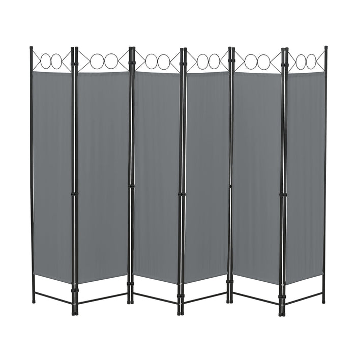 Frangivista 6 ante 171 x 240 cm grigio scuro 03_0008070