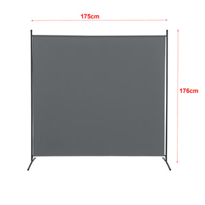 Paravento / Separè per Interni/Balcone, 176 x 175 cm (AxL) Schermo Protettivo / Divisorio per Camera da Letto/Studio