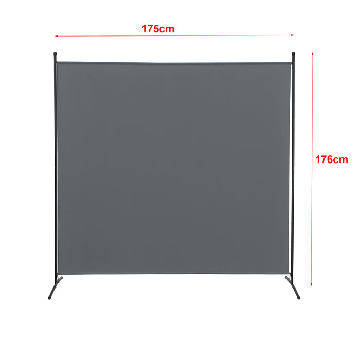 Paravento / Separè per Interni/Balcone, 176 x 175 cm (AxL) Schermo Protettivo / Divisorio per Camera da Letto/Studio