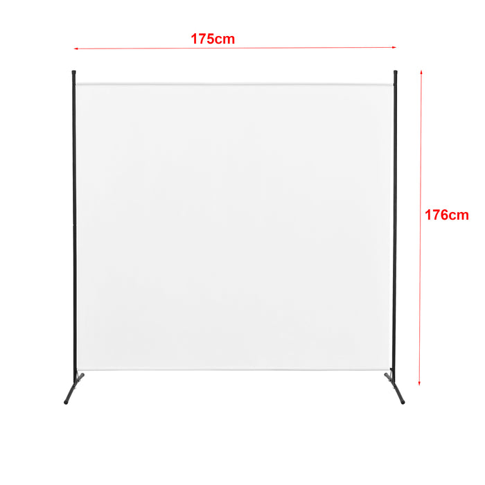 Paravento / Separè per Interni/Balcone, 176 x 175 cm (AxL) Schermo Protettivo / Divisorio per Camera da Letto/Studio