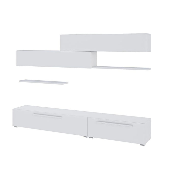 Parete attrezzata Kombat 260 colore bianco