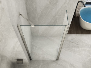 Parete Walk In Con Deflettore Pivot 8mm H195 - 100 cm