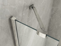 Parete Walk In Con Deflettore Pivot 8mm H195 - 100 cm