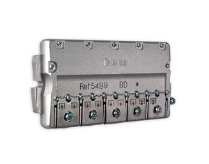 Partitore TV splitter 8 vie Easy-F 5-2400 MHz DC pass