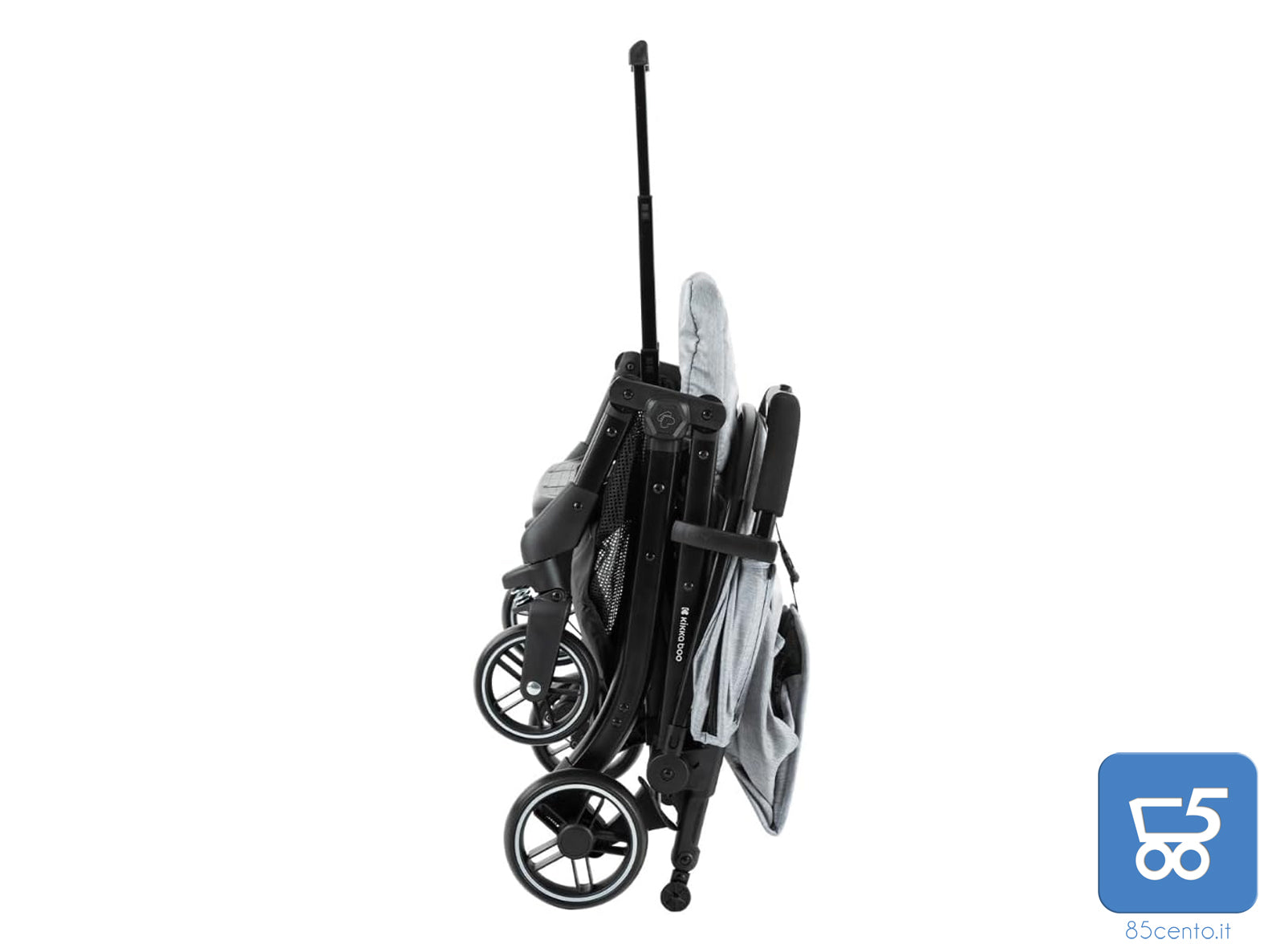 Passeggino KIKKA BOO Miley Colore Grigio Pieghevole Portata fino a 22Kg con Cappottina