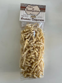Pasta di semola di grano duro trafilata al bronzo, 12 confezioni da gr 500,  Busiata Trapanese