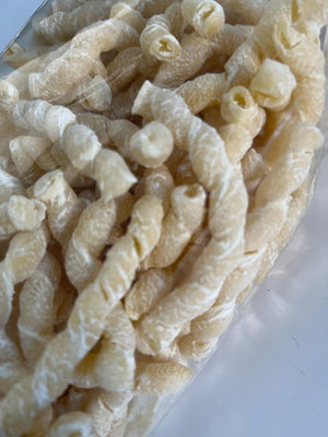 Pasta di semola di grano duro trafilata al bronzo, gr 500,  Busiata Trapanese