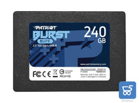 Patriot Memory SSD Unità a Stato Solido SATA 3 2.5" Interno 240GB BURST ELITE 6 Gbps