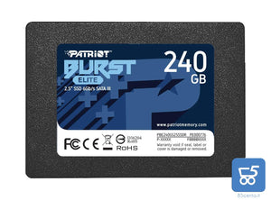 Patriot Memory SSD Unità a Stato Solido SATA 3 2.5" Interno 240GB BURST ELITE 6 Gbps