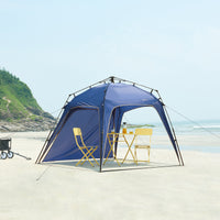 Gazebo pop-up Barendrecht con Illuminazione a LED - Blu pro.tec