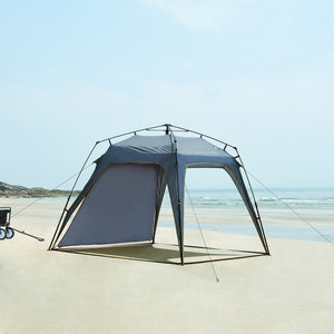 Gazebo pop-up Barendrecht con Illuminazione a LED - Grigio pro.tec