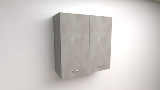 Pensile Scolapiatti H 72X L 90X P 33 Completo Di Scolapiatti In Acciaio Inox. Spedizione In Kit In Colore Cemento